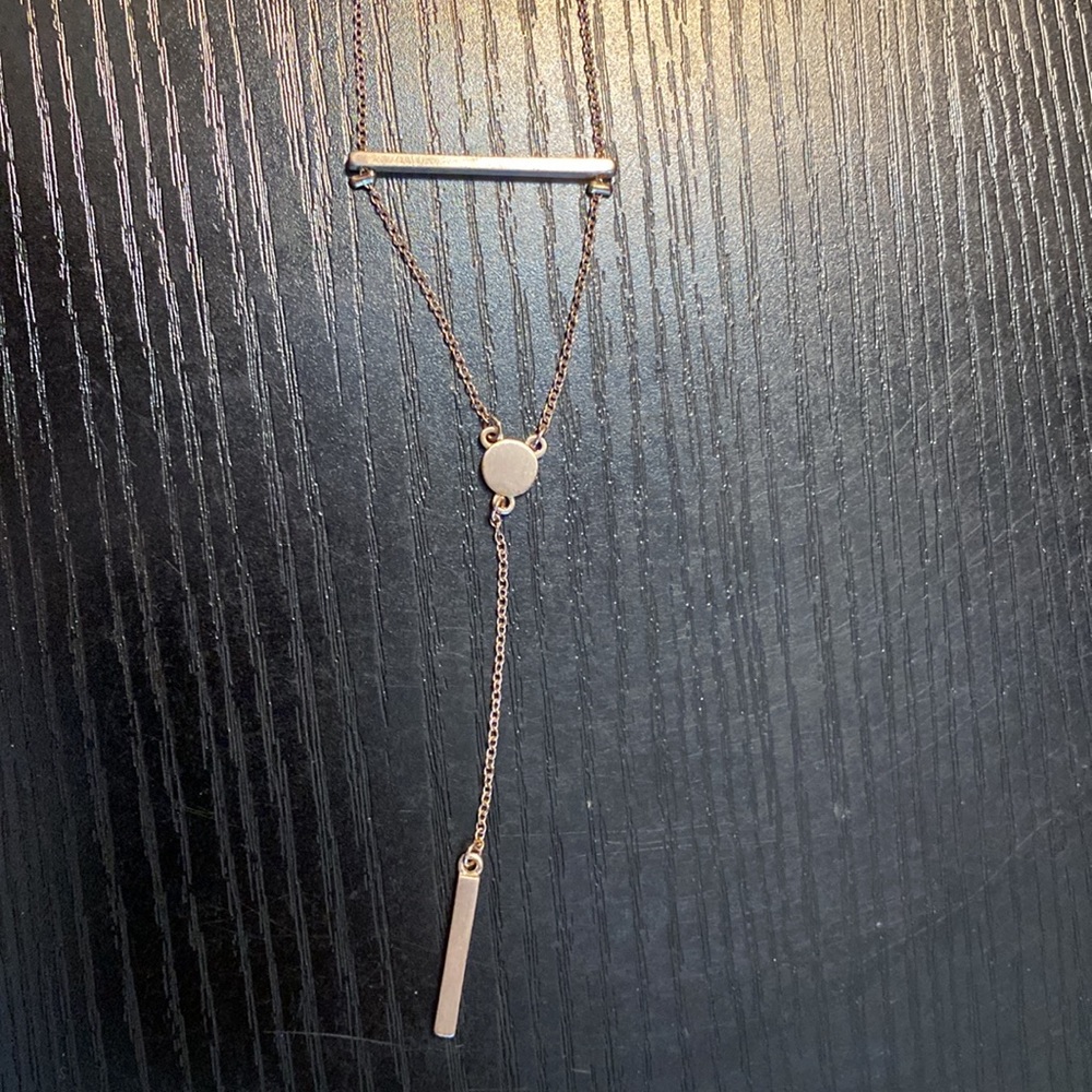 Necklace with Bar